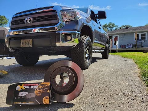 2007-2020 Toyota Tundra/Sequoia Powerstop Z36 Brake upgrade and replacement