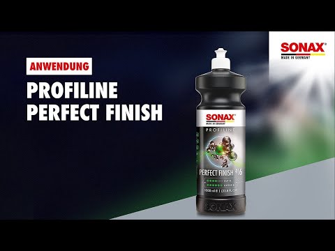 How to use SONAX PROFILINE PerfectFinish