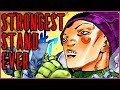 The STRONGEST Stand  in JoJo (That everyone forgot about...)