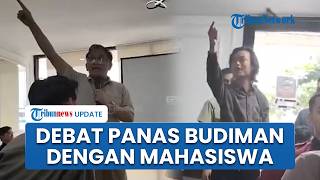 Debat Panas Budiman Sudjatmiko saat Diskusi di Semarang, Kena Semprot Mahasiswa sampai Saling Tunjuk