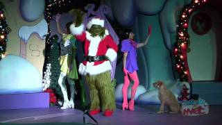 You're a Mean One Mr. Grinch performed during Grinchmas at Universal Orlando