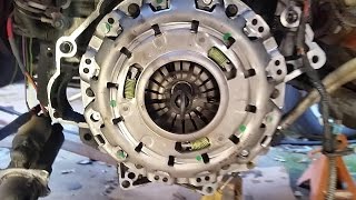 How to install clutch 2005 Saturn Ion Self Adjusting Clutch without special tools