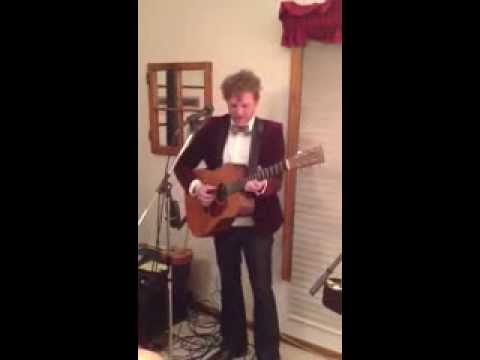 Korby Lenker sings an original tune Heinmiller House Concert