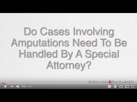 Cases Involving Amputations Explained by California Attorney Heather Baker Dobbs