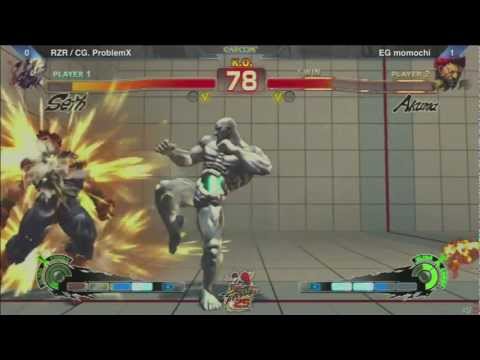 SSF4: RZR CG Problem X vs EG Momochi - SF25th Finals - Winners Round 1