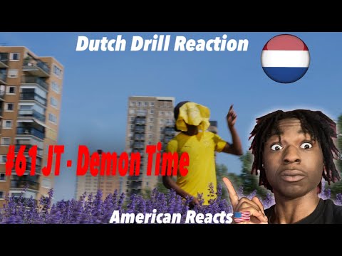 American Reacts to Dutch Drill! #61 JT - DEMON TIME (Prod. Q1 X Reimas X Mili)
