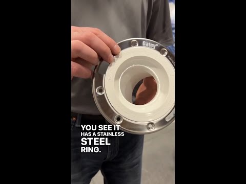 45-degree flange