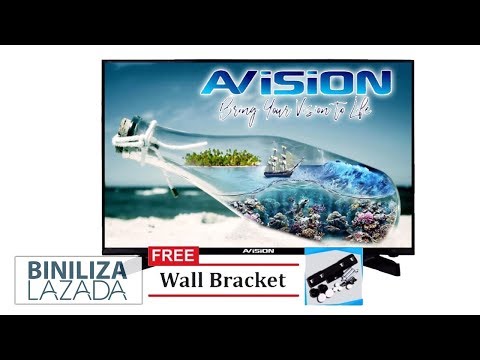 Avision 32" Digital LED HD TV Black 32K786D with Free Wall Bracket (Philipphines) | BILIZA LAZADA