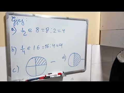 Ushtrime me thyesat klasa e 2 - te dhe e 3 - te