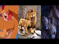 The Lion King 1994 2019 Mufasa Teaches His Son A Lesson Vs Real Wildlife Graphic