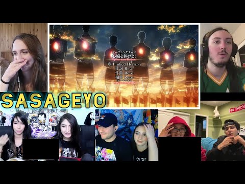 Attack On Titan Opening 3 Reaction Mashup