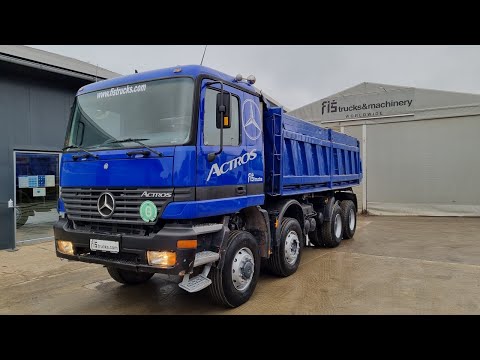 MERCEDES BENZ ACTROS 4140 8x6 Meiller tipper - FIŠ TRUCKS SLOVENIA