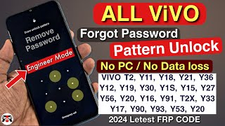 How To Vivo Y12, Y11, Y15, Y16, Y17, Y18, Y19 Ka Lock Kaise Tode By Hard Reset/Forgot Password 2024