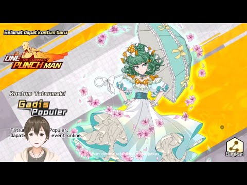 Kostum Princess Tatsumaki V2 - One Punch Man The Strongest