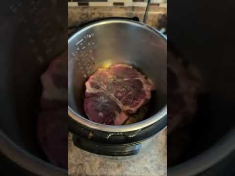 Cooking Steak in the instantpot