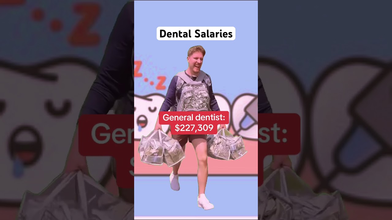 Which dental job would you like? #dentistry #salary #income #summervibes