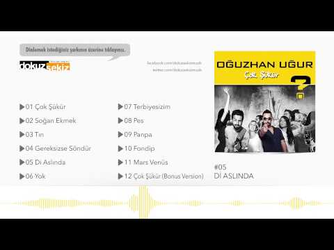 Di Aslında Şarkı Sözleri ❤️ – Oğuzhan Uğur Songs Lyrics In Turkish