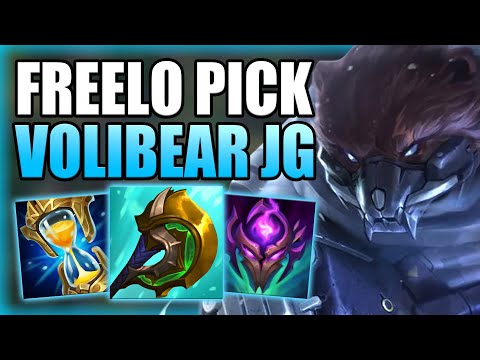 HOW TO PLAY VOLIBEAR JUNGLE & GAIN FREELO S TIER PICK!  - Best Build/Runes Guide - League of Legends