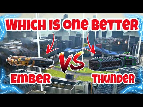 [WR]🔥Ember VS Thunder Weapon Comparison |War Robots|