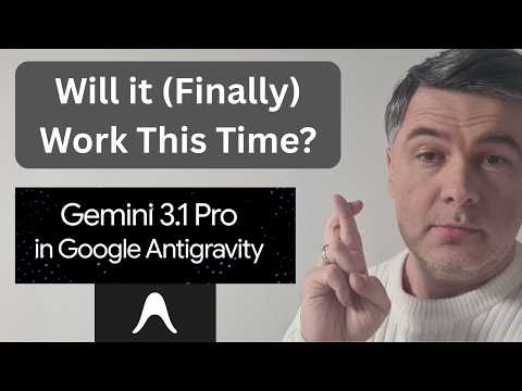 I Tried Gemini 3.1 Pro in Google Antigravity
