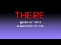 Their There They're - Homophones Song - Educational Music Video