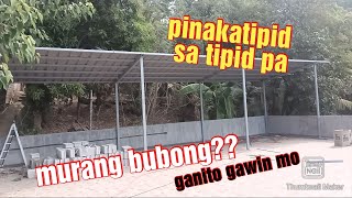 Nagtitipid Kaba sa bubong pero gusto ko Ng matibay at mabilis gawin dapat noon ko pa tinuro to