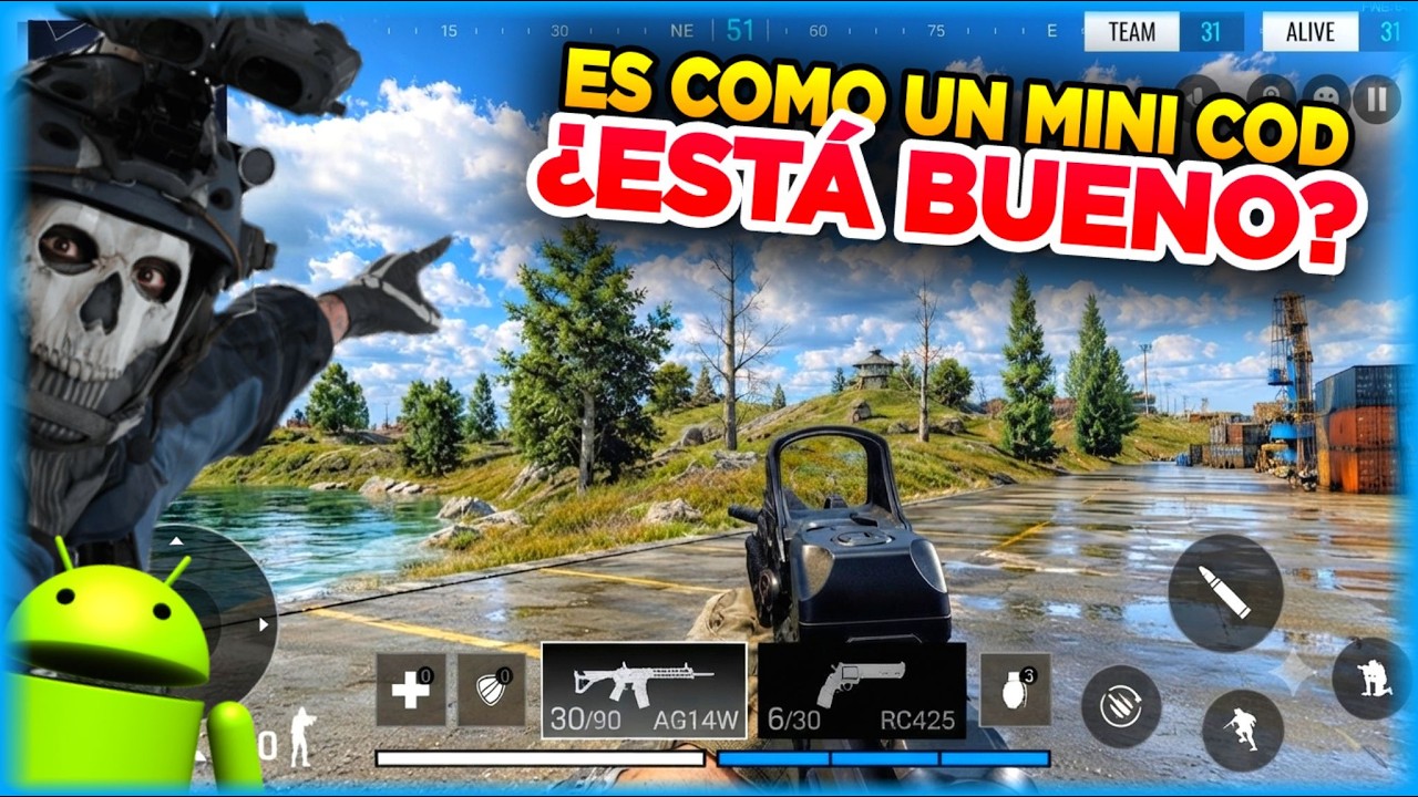 Probé el POLEMICO JUEGO estilo COD para Android y PC - ¿Vale la Pena? - Prject BFA Gameplay