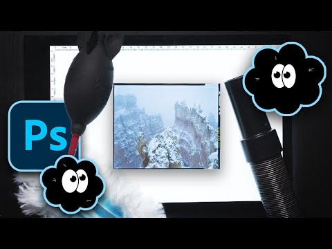 Photoshop Precision Dust Removal For Your Film Scans