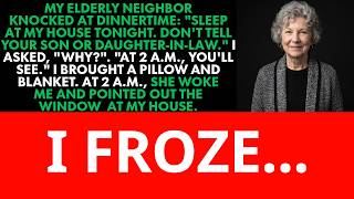 "Come Stay At My House — And Don't Tell Them." At 2 A.M., My Neighbor Pointed At