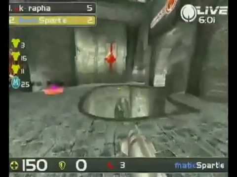Quakecon 2009 - Quake Live 1v1 Final - Rapha vs. Spartie - Final map