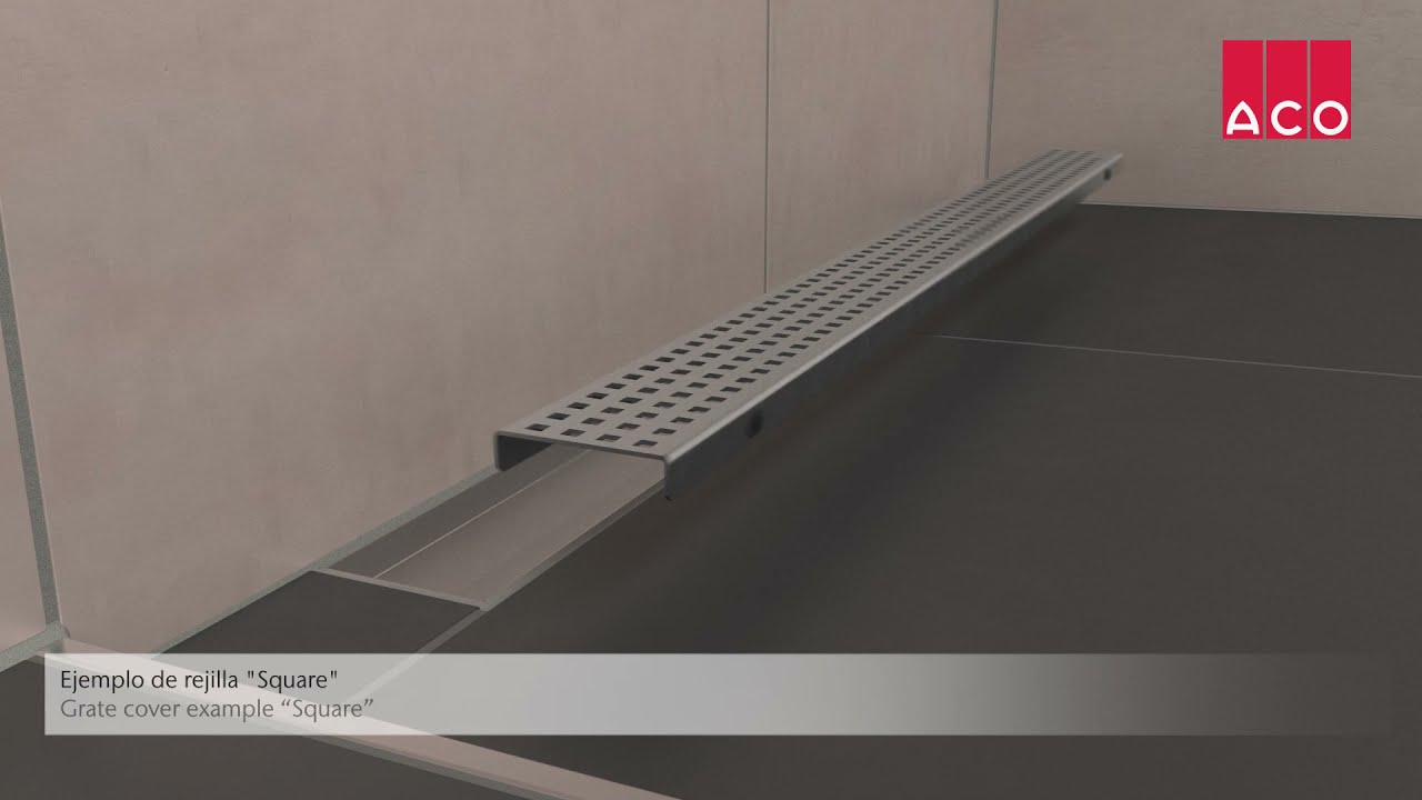 Instalación del canal de ducha ShowerDrain C