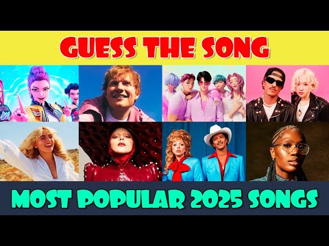 Guess the Song Music Quiz | Most Popular Songs of 2025