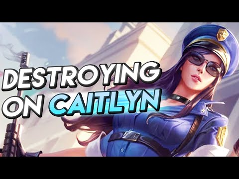 DESTROYING SOLO Q ON CAITLYN - Full Gameplay
