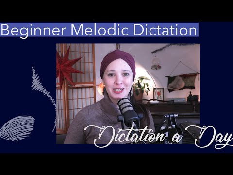 Beginner Melodic Dictation Practice in 6/8