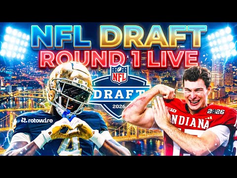 Thumbnail for Live Reaction to EVERY 1st Round Pick in the 2026 NFL Draft