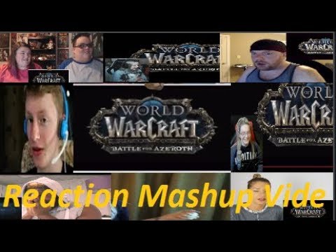 World of Warcraft  Battle for Azeroth Cinematic Trailer #REACTION Mashup Video
