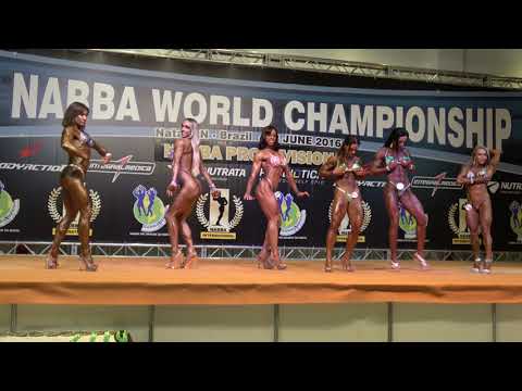Posedown Miss Figure Masters - NABBA Worlds 2016