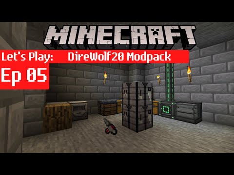Direwolf20 1.16 Modded Minecraft Survival – Getting Started On Industrial Foregoing – Ep 5