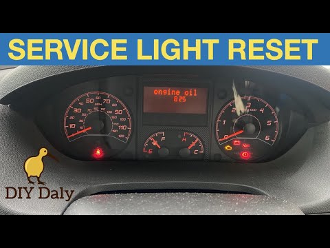 Citroen Relay / Peugeot Boxer Change Engine Oil & Flashing oil light Reset