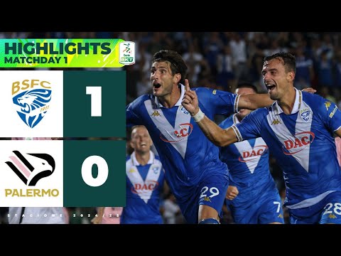 Brescia-Palermo 1-0 | HIGHLIGHTS Serie BKT | Adorni nei minuti finali esalta il Rigamonti