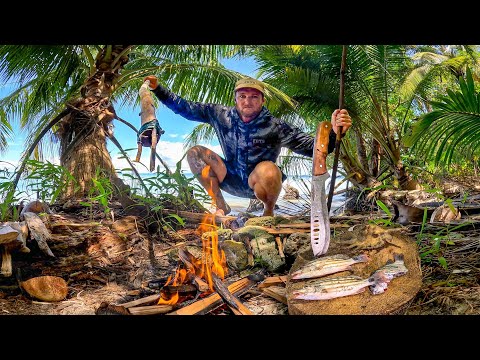 3 day Survival Challenge (No Food, No Fire, No Water) Remote Island