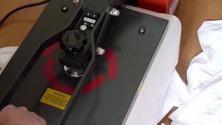 Heat press flex transfer on t-shirt DUTCH