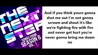 The next step Fire With Fire lyrics