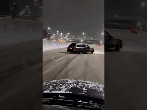 Thumbnail for E500 W124  Wagon drifting in the snow 🔥 #shorts by Lamborghini, Ferrari, Supercar, LaFerrari, SUV, Porsche, BMW, Car