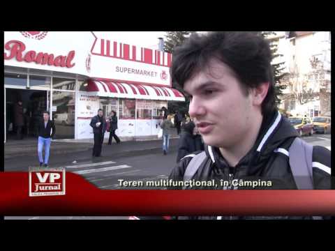 Teren multifuncţional, în Câmpina