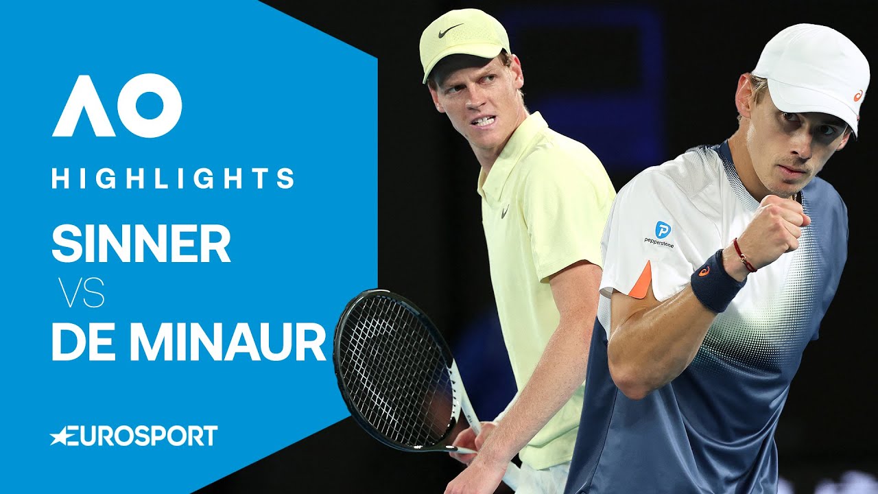 Jannik Sinner vs Alex De Minaur | Quarter Final | Australian Open 2025 Extended Highlights 🇦🇺