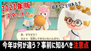 ウェディング2021開始！今年は何が違うの？更新すると損する？攻略の注意点まとめ【あつ森】