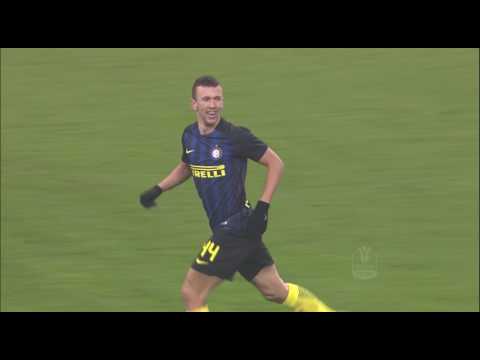 Il gol di Brozovic - Inter - Lazio - 1-2 - Tim Cup 2016/17