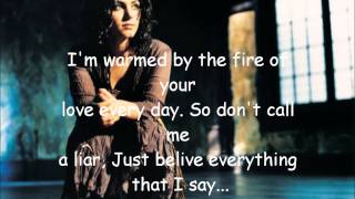 Katie Melua - Nine million bicycles (lyric)