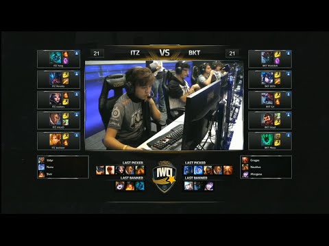 IWCI ITZ vs BKT Highlights (2015 International Wild Card Invitational Group Stage)